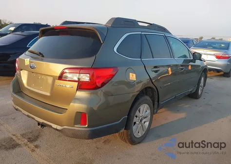 2015 Subaru Outback 2.5I Premium из США, поврежденный, VIN 4S4BSBDCXF3213365